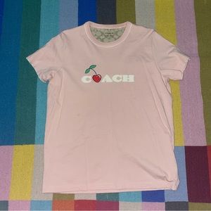 Coach Pink Cherry T Shirt